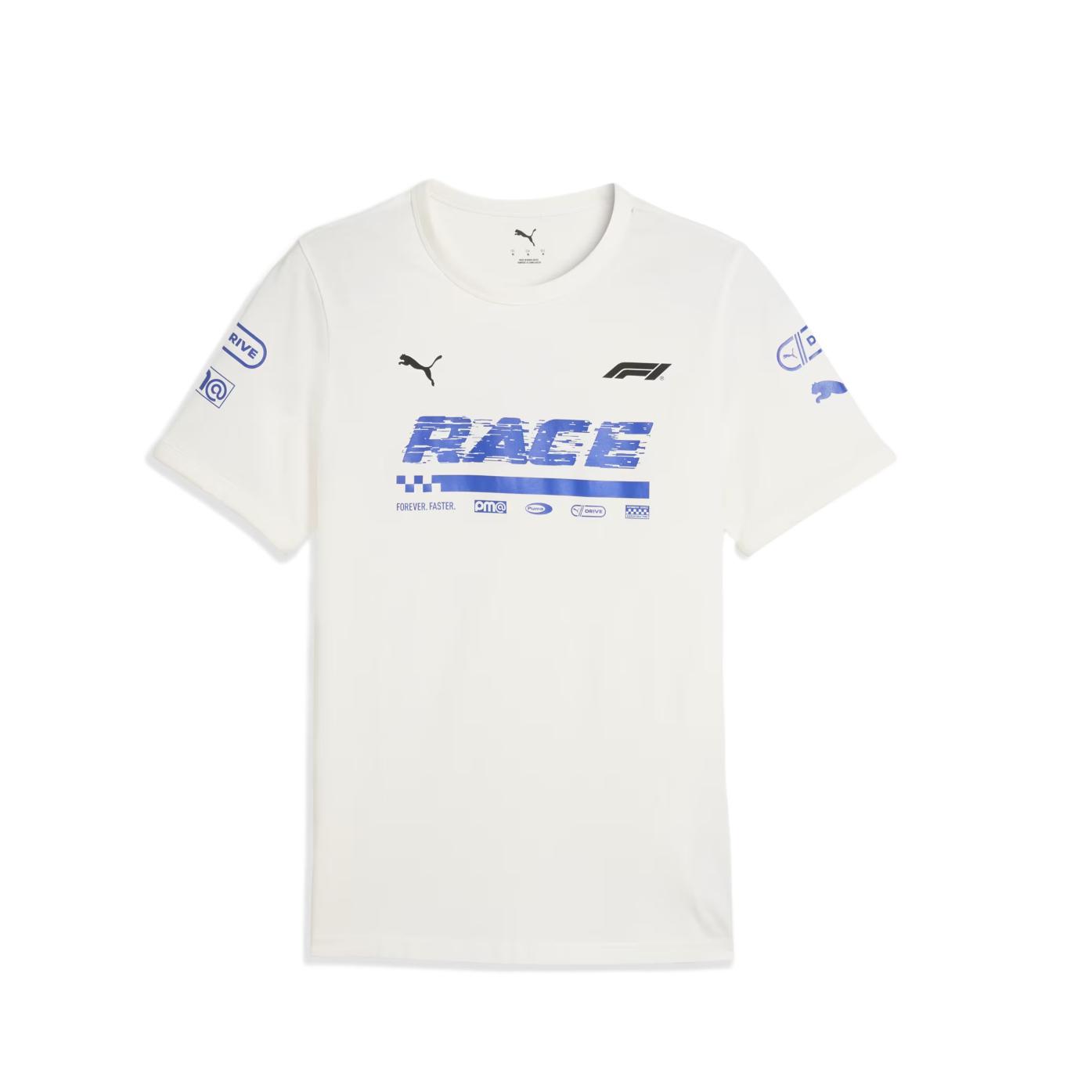 

Футболка F1 Graphic Ringer для мужчин PUMA, белый