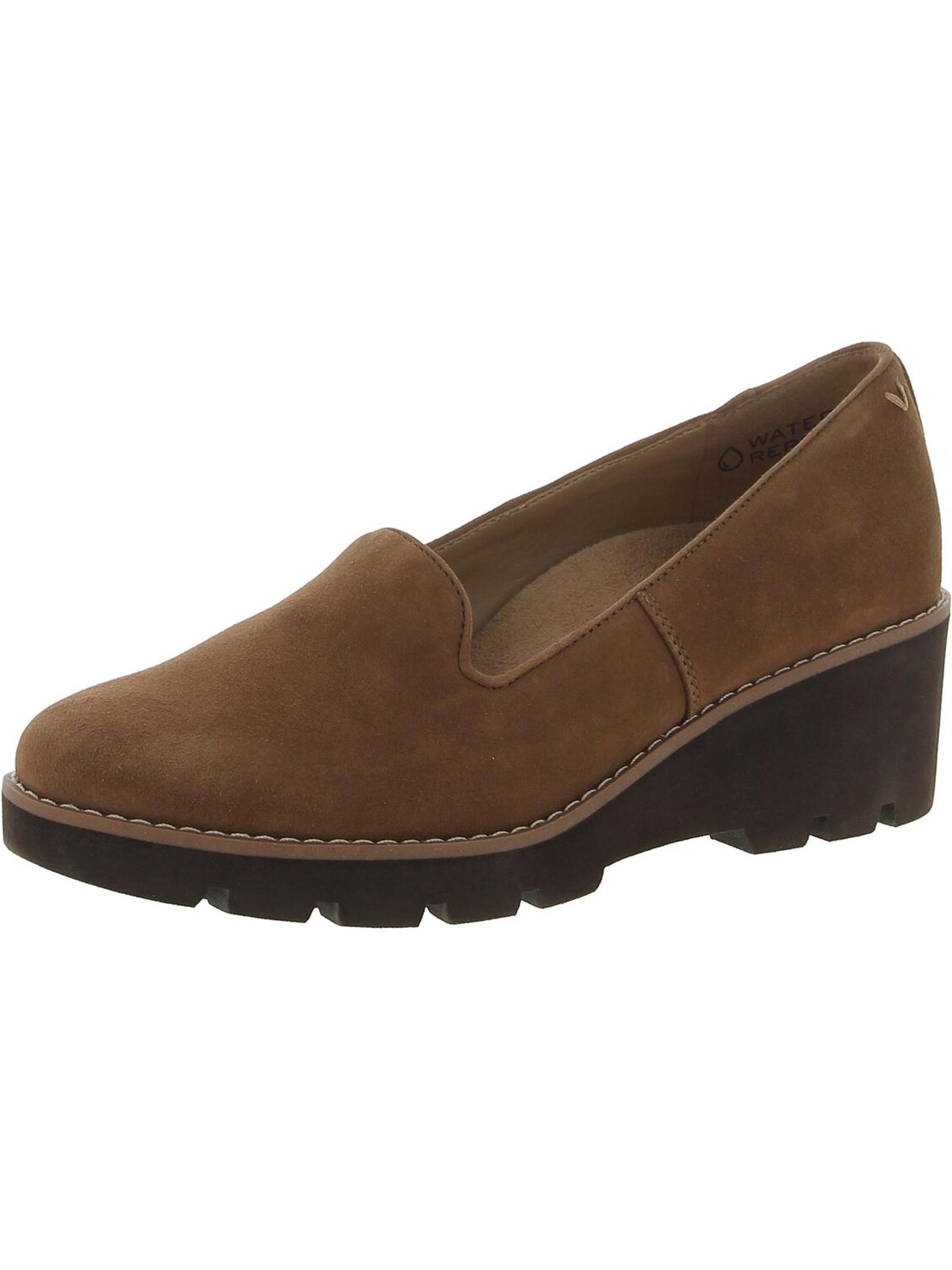 

Женские фактурные лоферы без шнуровки Willa Vionic, цвет Toffee Suede