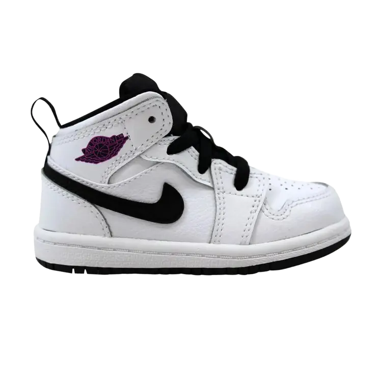 

Кроссовки Air Jordan 1 Mid GT 'White Fuchsia Blast', белый