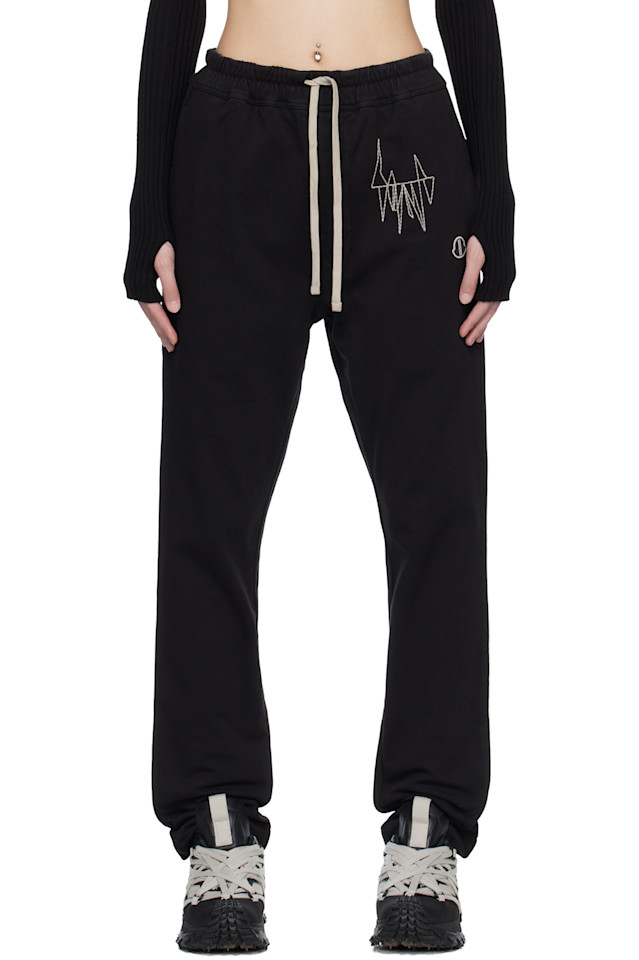 

Спортивные штаны Moncler + Rick Owens, черный