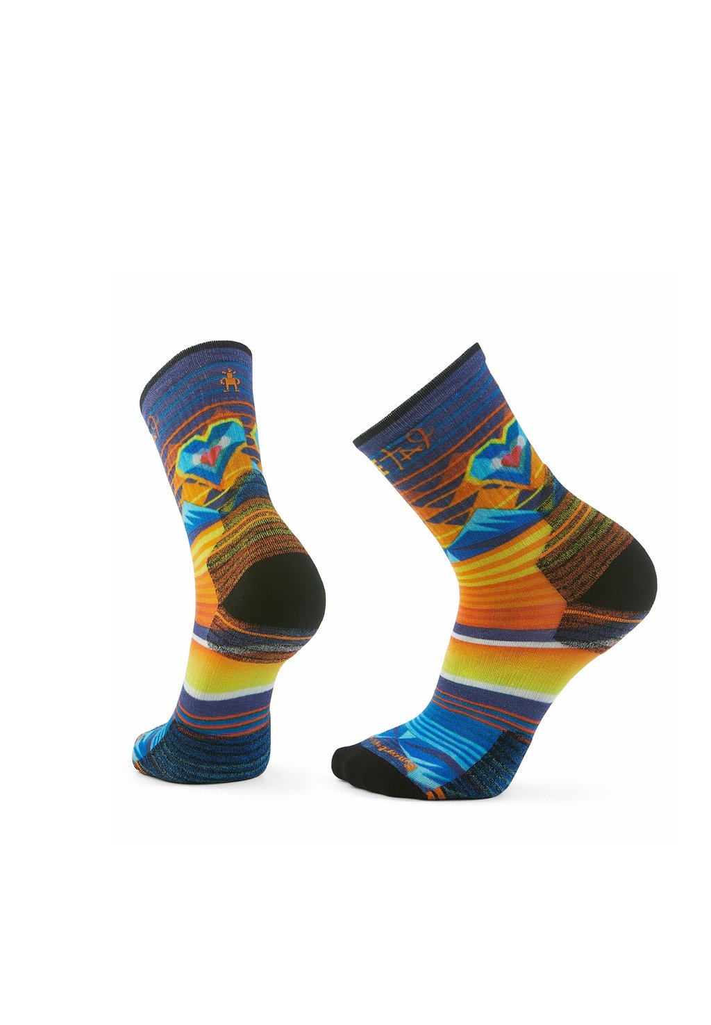 

Спортивные носки HIKE TARGETED CUSHION OPEN HEARTS PRINT Smartwool, мультиколор