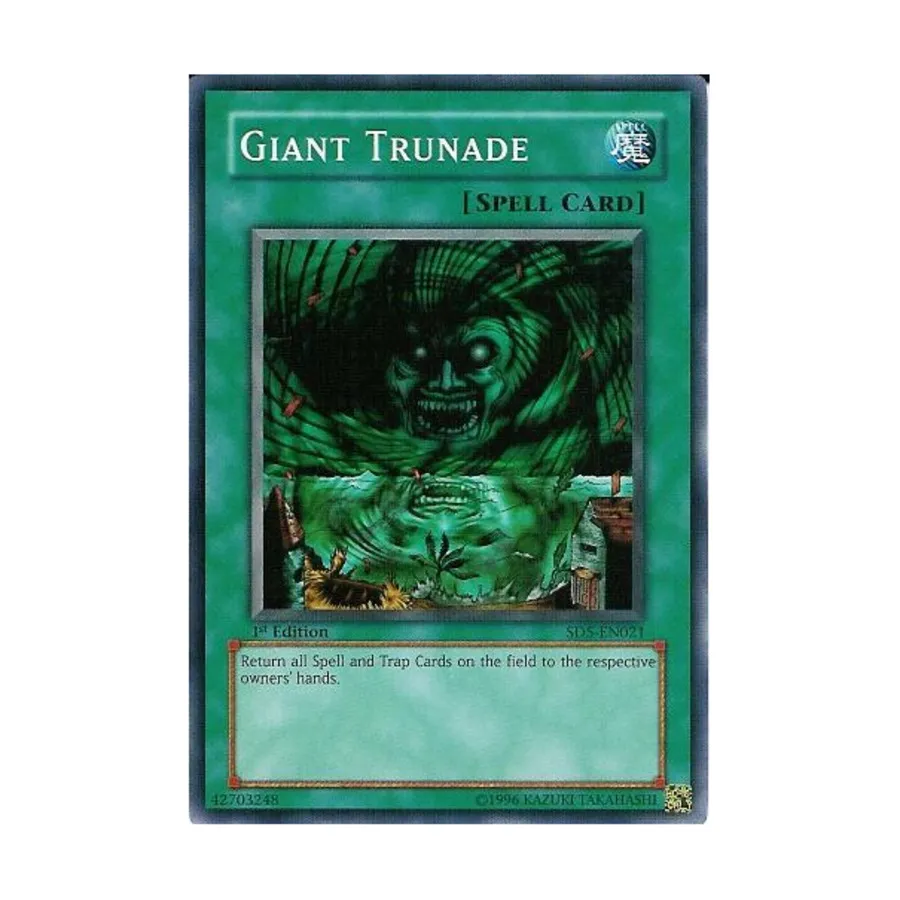 

CCG Гигантская Трунада (Обычная), Yu-Gi-Oh - Structure Deck - Warrior's Triumph - Singles