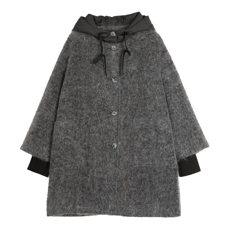 

Куртка женская Hooded Thickened Others ELLE, серый