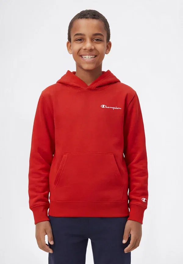 Толстовка с капюшоном Champion Hooded icons contrast hoodie, розовый меланж — фото 2