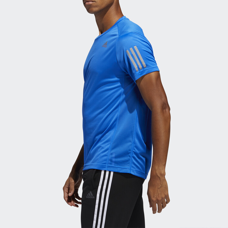 Футболка мужская Glory Blue Adidas, цвет Glory Blue — фото 4