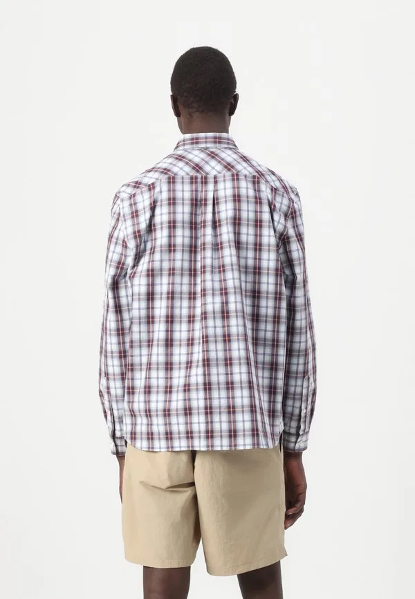 Рубашка Lacoste, White/Bordeaux — фото 3