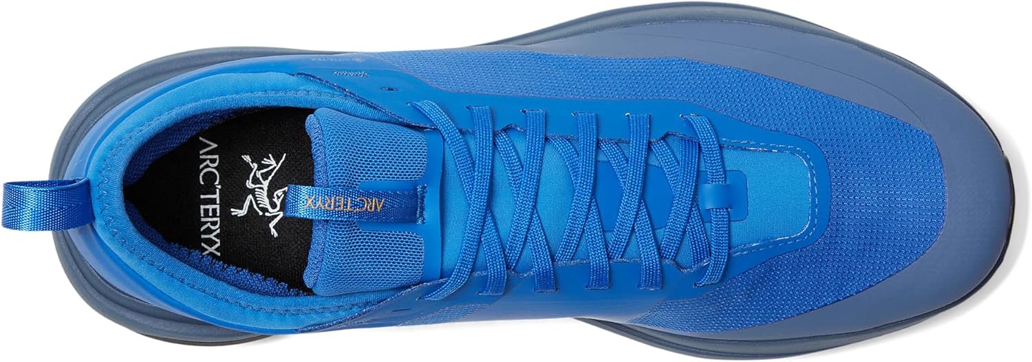 Мужские беговые кроссовки Arc'teryx Sylan GTX, Водонепроницаемые и дышащие трейловые кроссовки Gore-Tex с рокер-подошвой для скорости, черный — фото 4