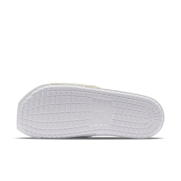 Тапочки nola slide 'triple white' Air Jordan, белый — фото 4