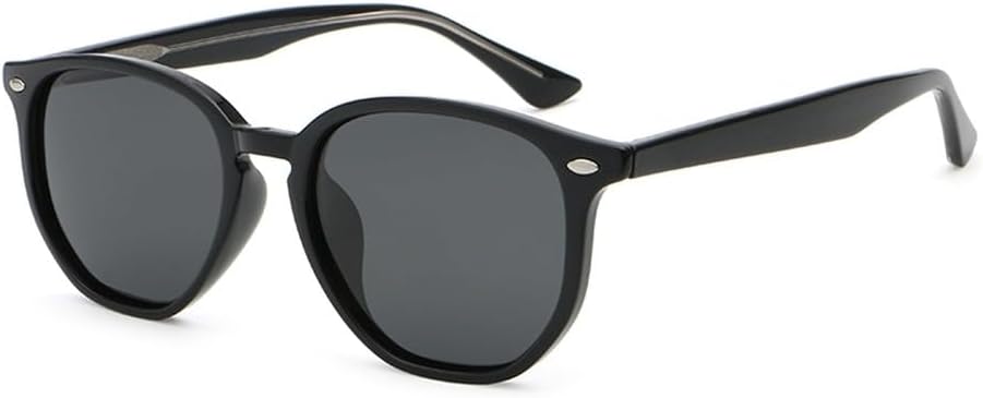 

черные квадратные солнцезащитные очки для женщин, зеленые коричневые поляризованные солнцезащитные очки для мужчин, ацетатные очки с защитой от УФ-излучения UV400, летние мужские WNCKSQ, Black