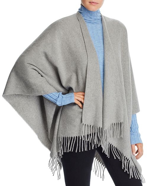 

Кашемировое пончо rag & bone, цвет Gray