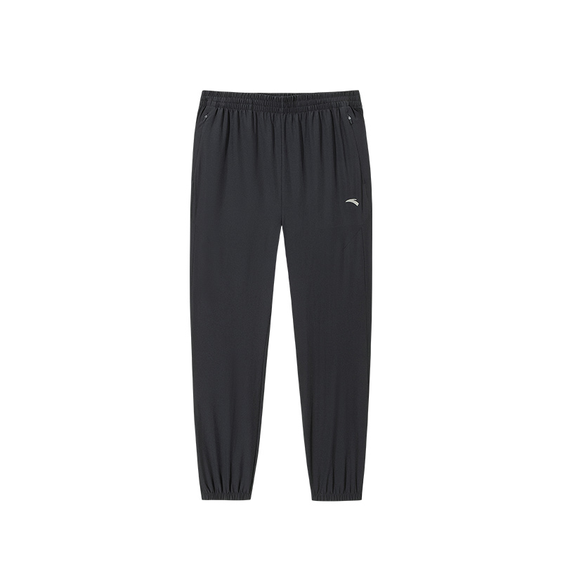 

ANTA Разнообразие тренировочной коллекции вязаные спортивные штаны мужские базовые black