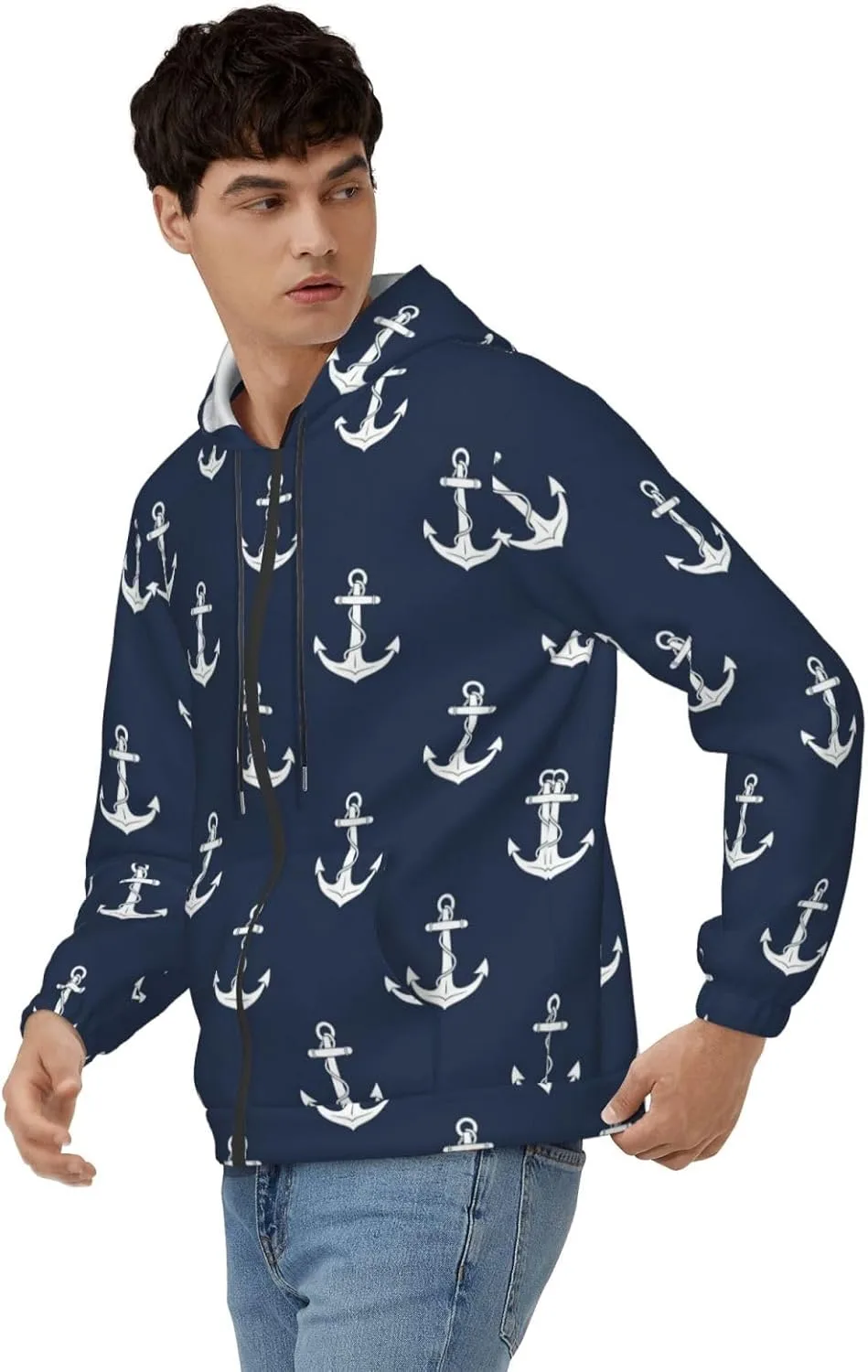 

Мужская толстовка-худи для походов и повседневной носки, мягкая и теплая, с карманами KATVEESC