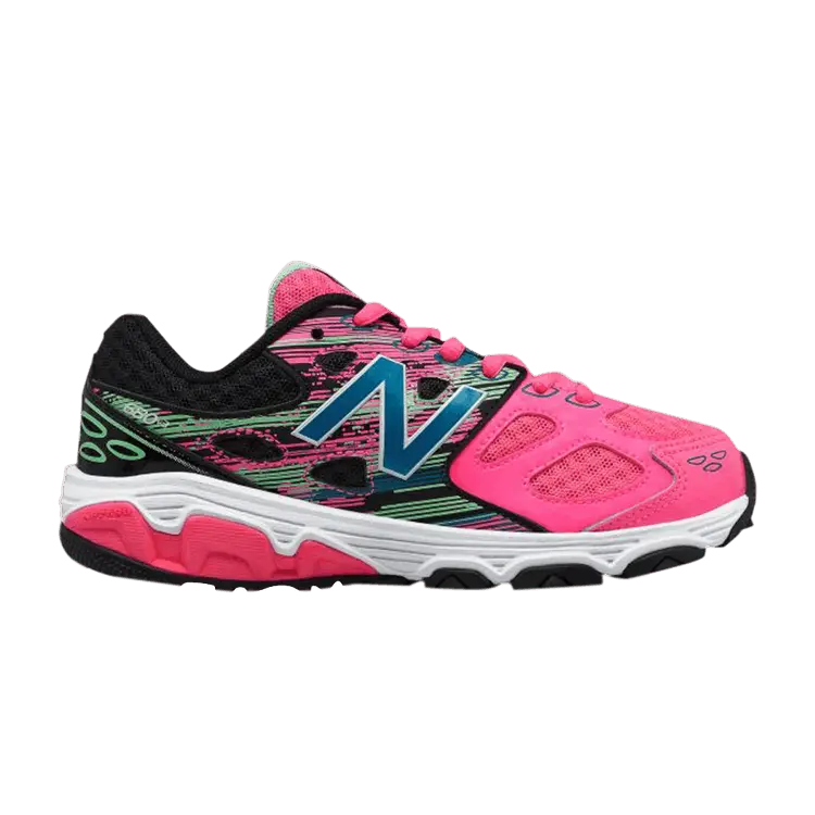 

Кроссовки New Balance 680v3 Little Kid 'Pink Galaxy', розовый