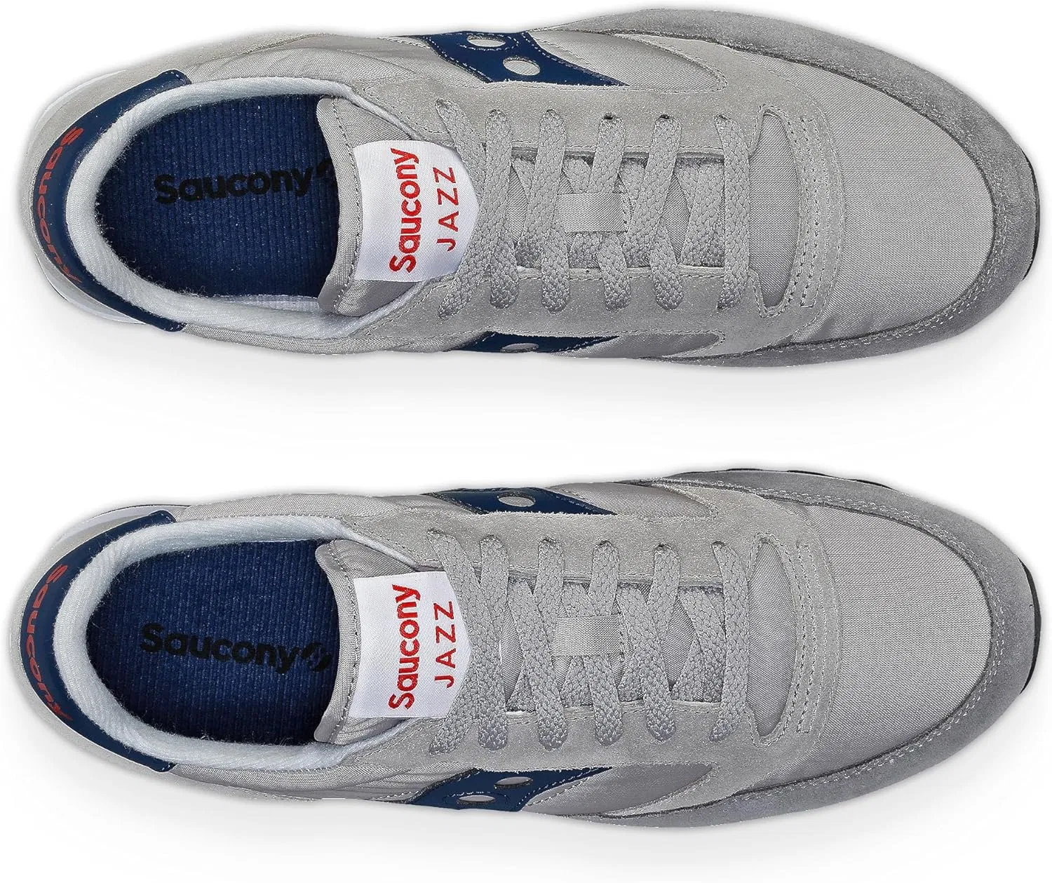 Мужские кроссовки Saucony Jazz Original, Grey / Blue — фото 3