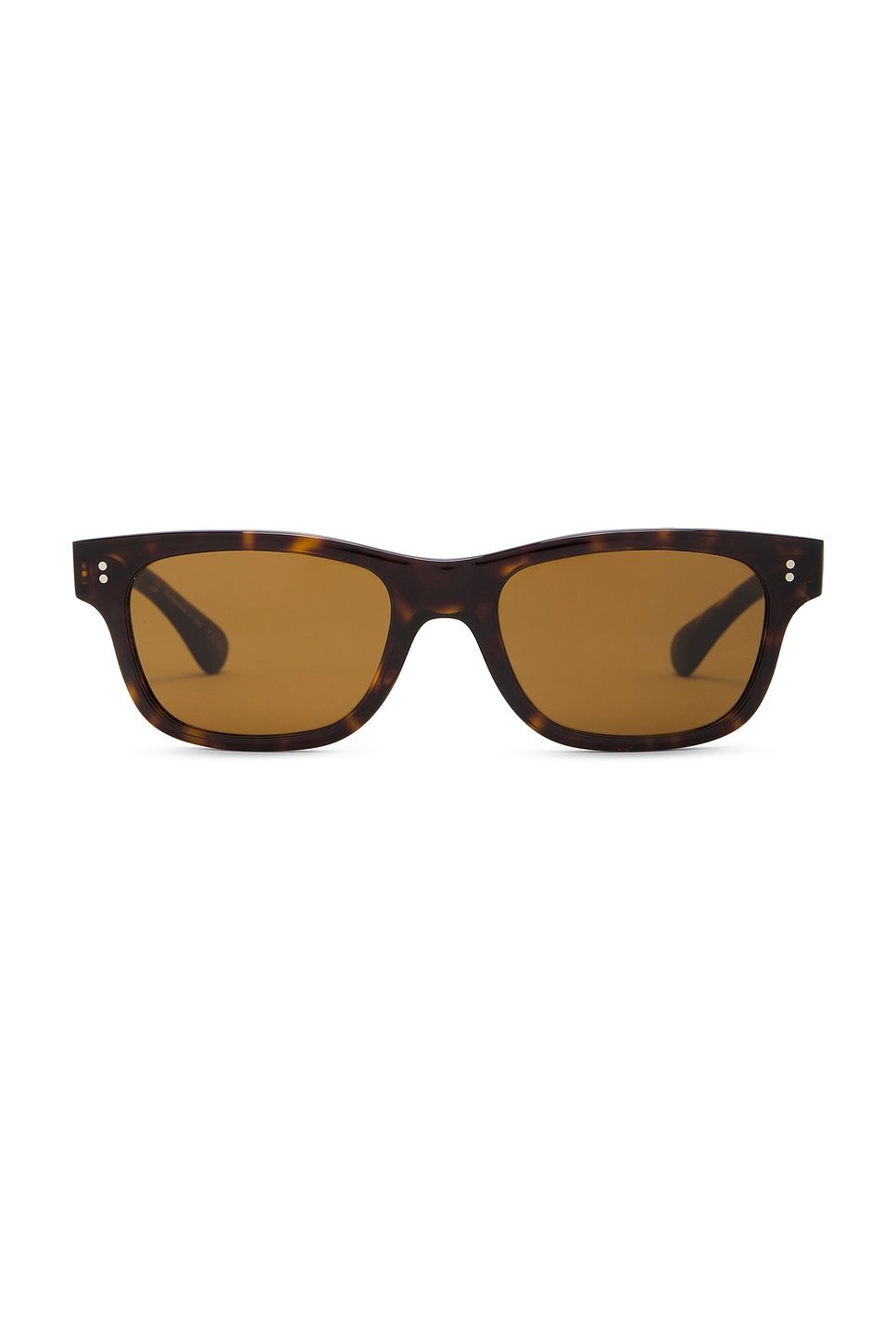 

Солнцезащитные очки россон Oliver Peoples, коричневый