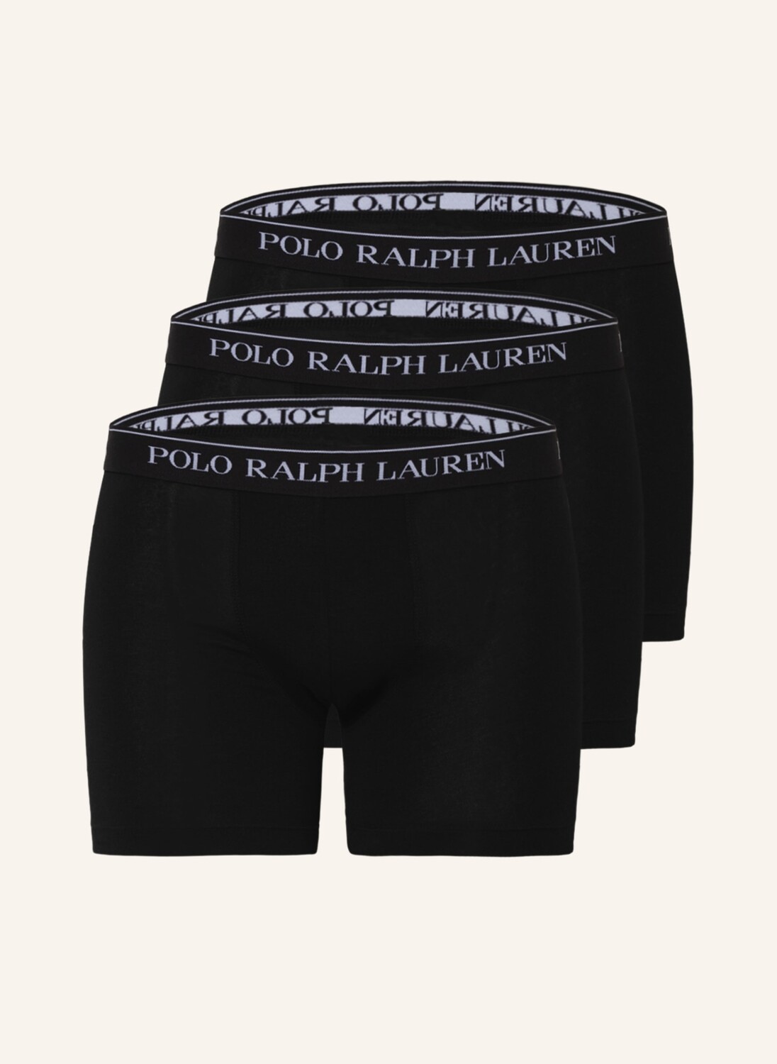 

3 пары боксеров Polo Ralph Lauren, черный