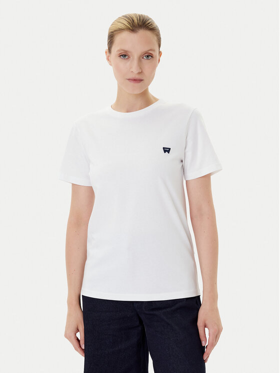 

Футболка slim fit Sign Off 112373024 Wrangler, белый