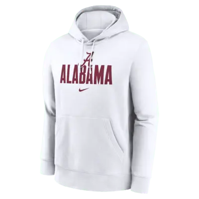 

Худи Nike Alabama Crimson Tide Primetime Club Campus, белый