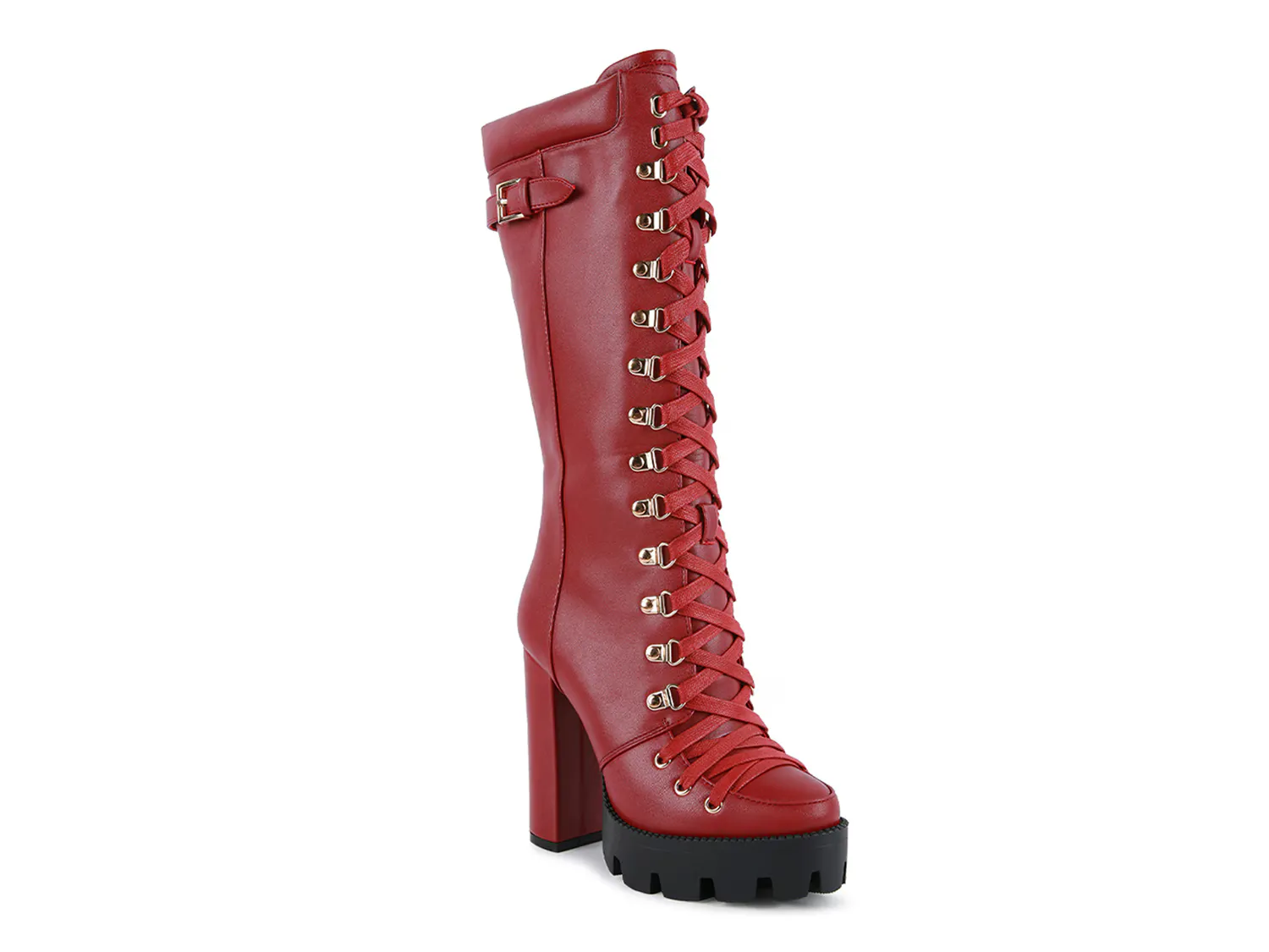 

Сапоги Magnolia Boot London Rag, цвет burgundy
