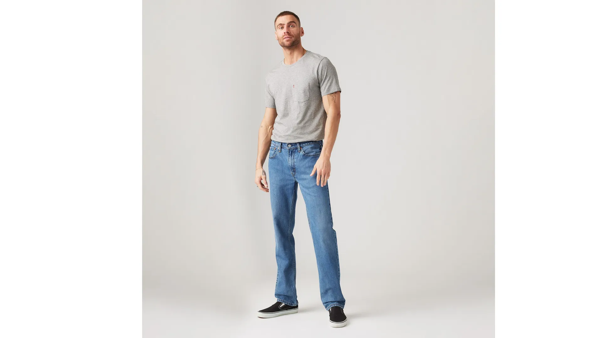 

Мужские джинсы прямого кроя 514 Levi's, цвет Happen To Be - Medium Wash - Stretch