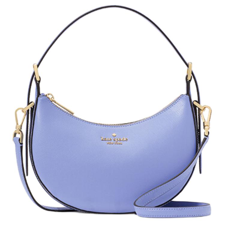 

Kate Spade Женская синяя кожаная сумка через плечо среднего размера