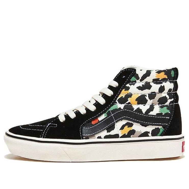 

Кеды Vans Comfycush SK8-HI 'Black White Green', черный