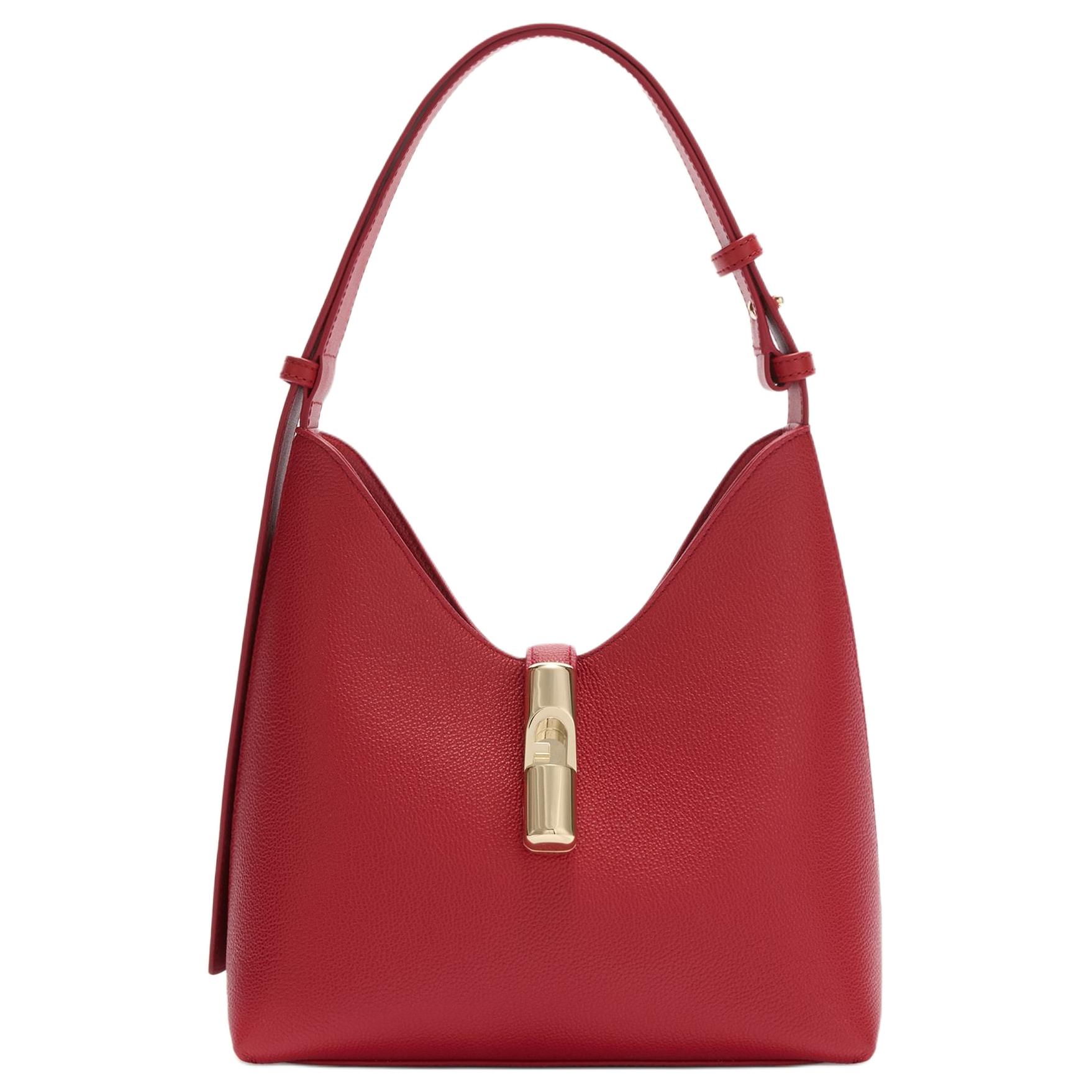 

Furla Сумка через плечо GOCCIA из коровьей кожи маленькая женская красная