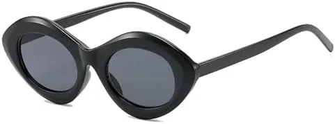 

Модные овальные солнцезащитные очки для женщин и мужчин с градиентными линзами и оправой в винтажном повседневном стиле с защитой от УФ-излучения UV400 MTZJH, C1