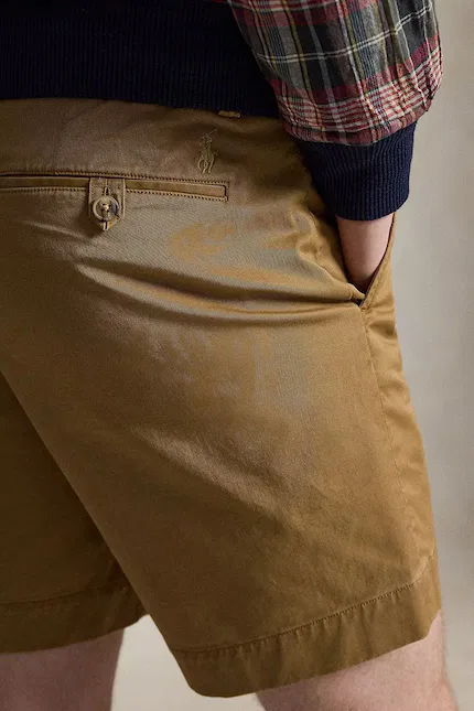 Шорты хлопковые Polo Ralph Lauren, зеленый — фото 4