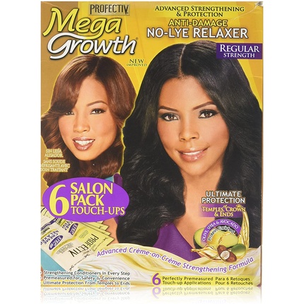 

Mega Growth Anti Damage No Lye Hair Relaxer Regular Strength 6 Touch Up Profectiv