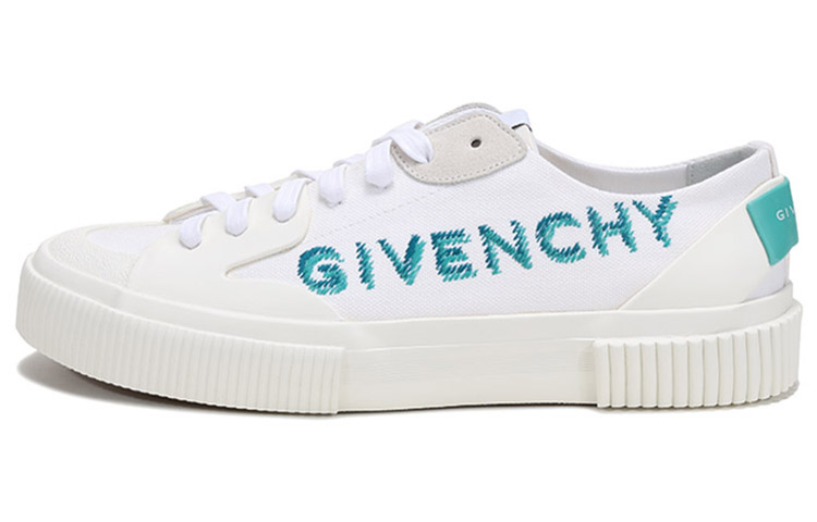 

Низкие стильные скейтерские кроссовки мужские белые Givenchy