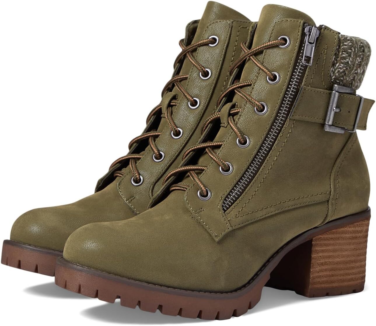 

Ботинки на шнуровке Beckham MIA, цвет Olive
