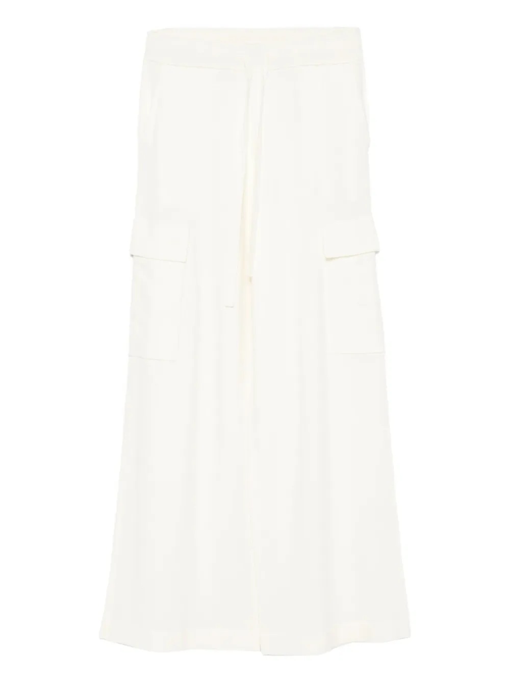 

Брюки с кулиской и карманами P.A.R.O.S.H., белый