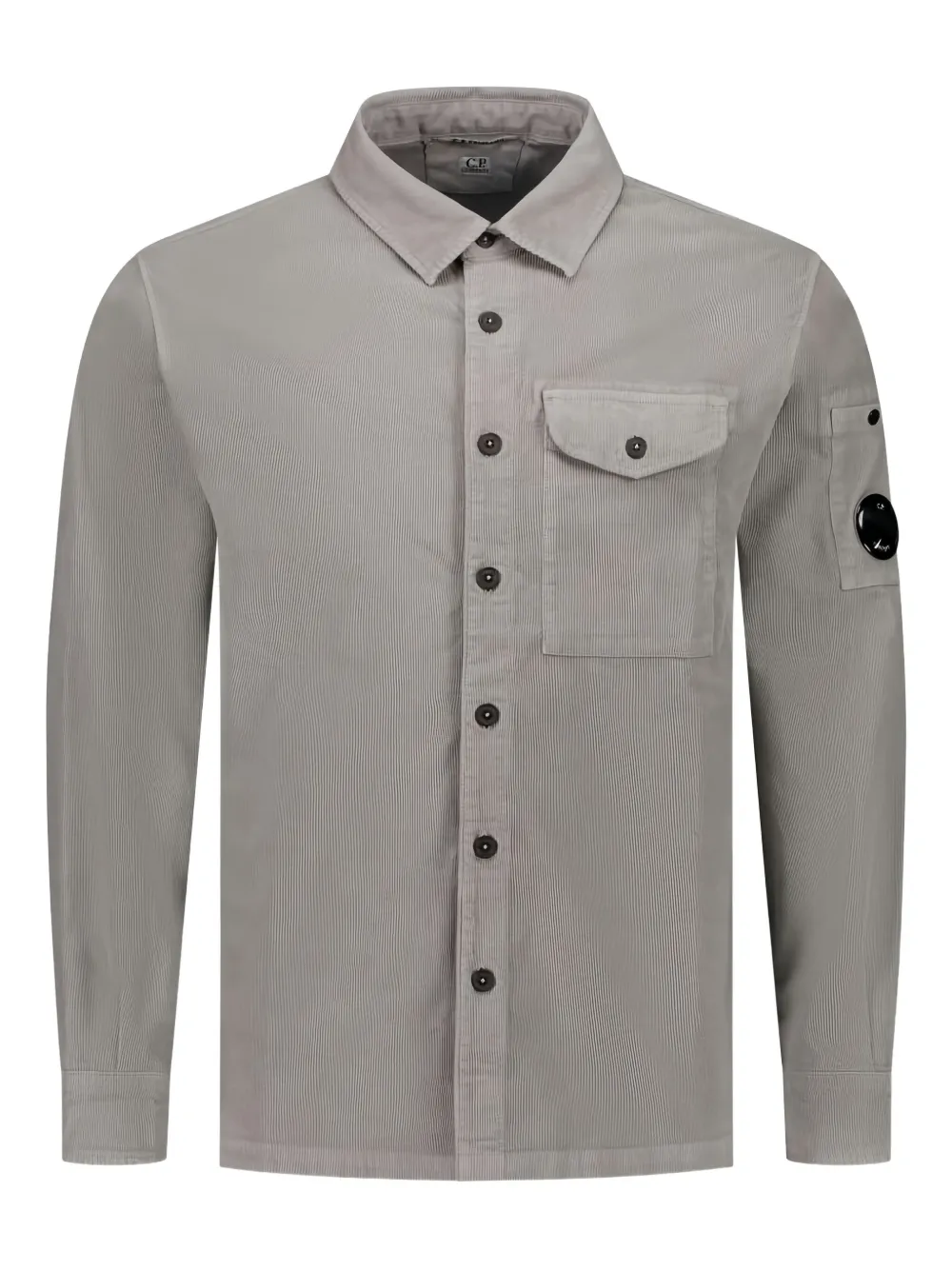 

Рубашка из вельвета с длинными рукавами C.P. Company, серый