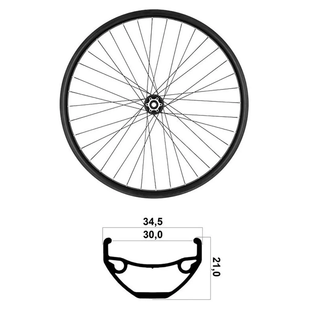 

Переднее колесо Mvtek 29´´ Tubeless MTB, серебряный