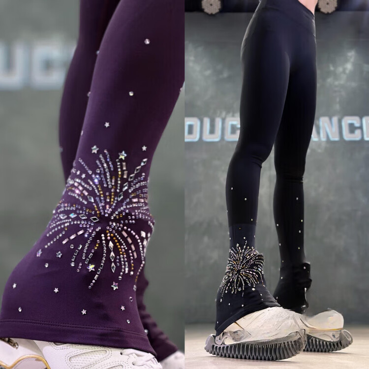 

HEAD Теплые брюки для фигурного катания с флисовой подкладкой, черные, размер S