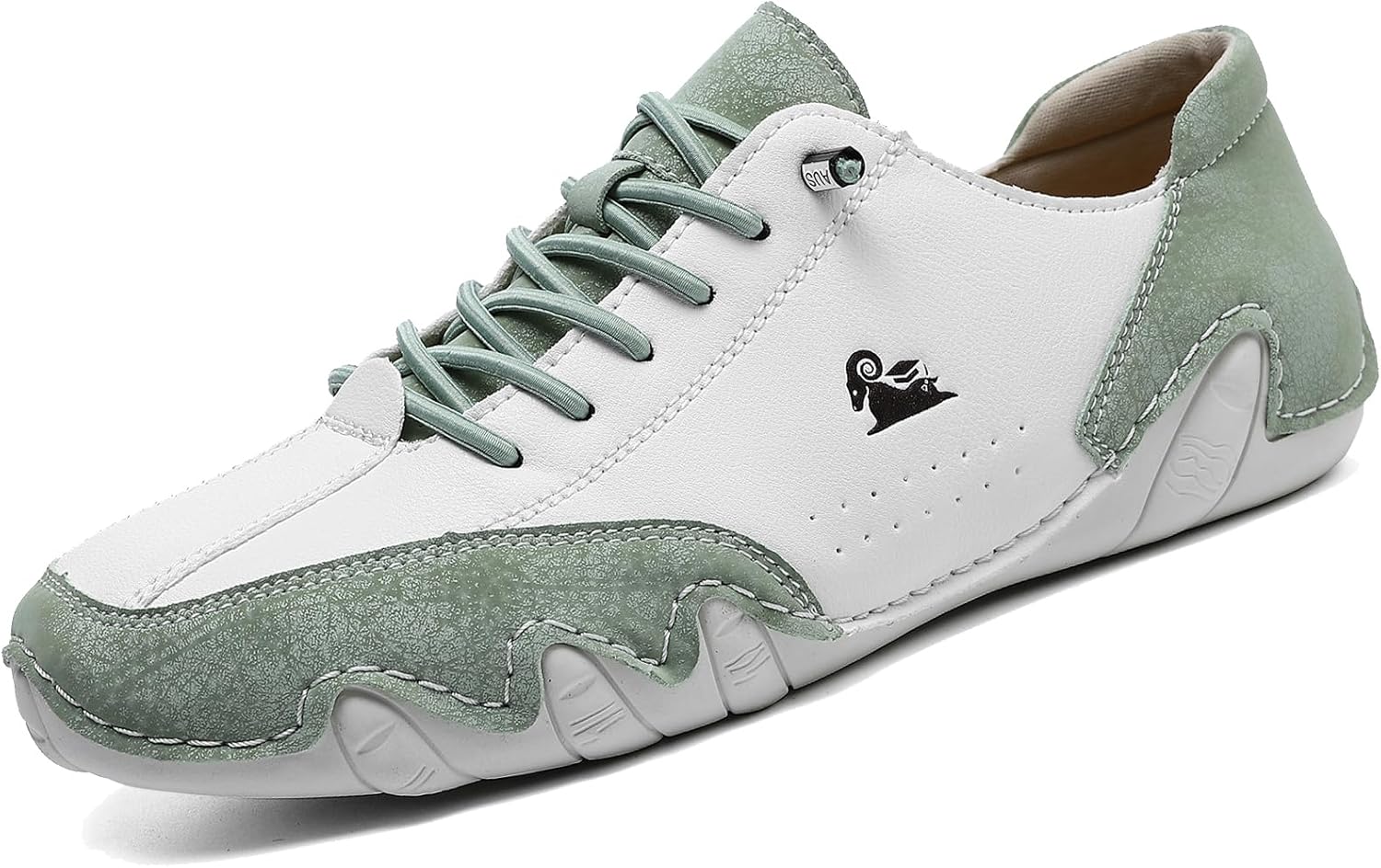 

Итальянские низкие кроссовки Boxpopla Beck ручной работы для мужчин и женщин, зеленый