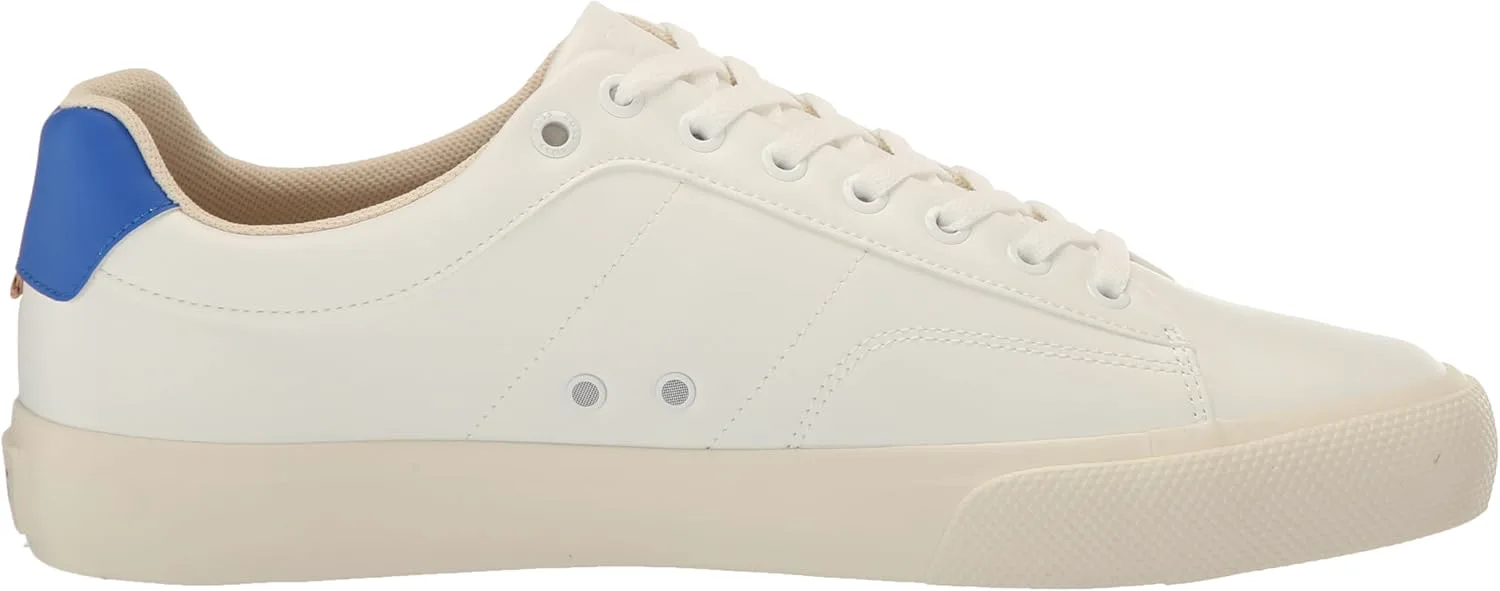 

Мужские кроссовки BOSS Aiden с логотипом, низкие, из кожи, сине-белый