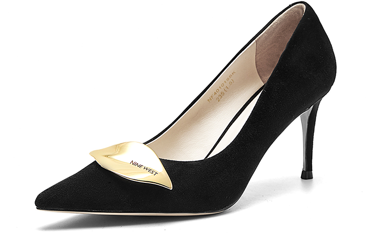 Женские туфли на высоком каблуке 7,5 см NINE WEST, верблюжий — фото 3