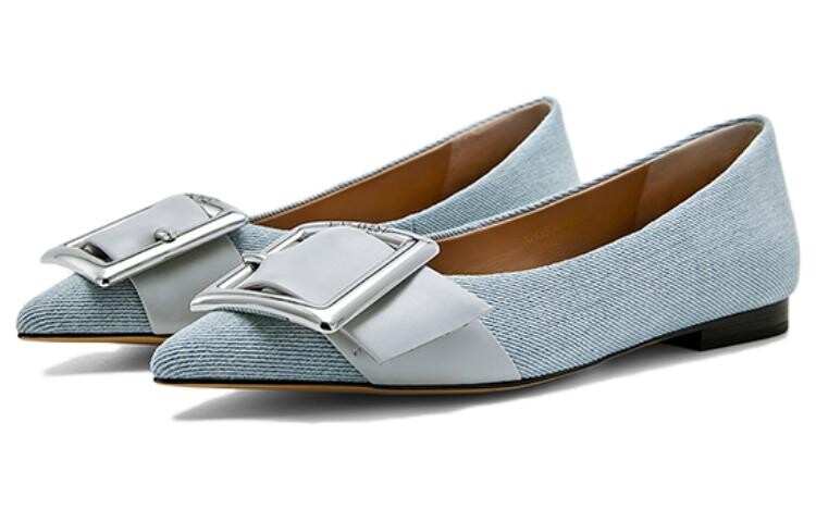 Туфли женские повседневные Women's Casual Shoes Women's Nini West, темно-синий — фото 3