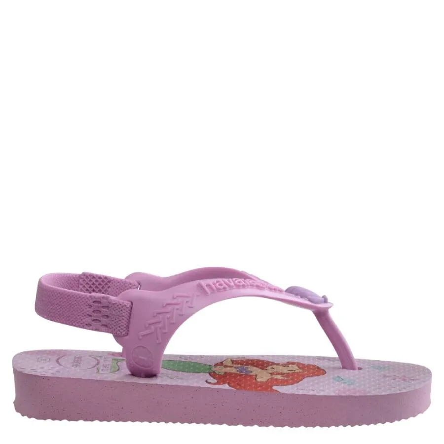 Детские сандалии Havaianas Disney Classics "Русалочка", бренд, лавандовый