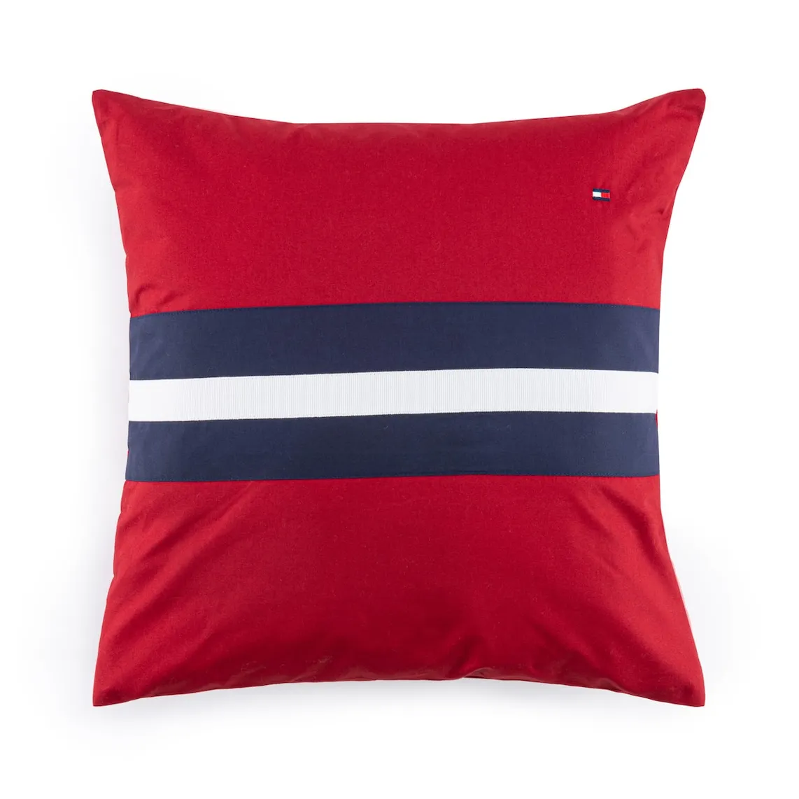 

Хлопковый чехол на подушку Tailor Tommy Hilfiger, руби