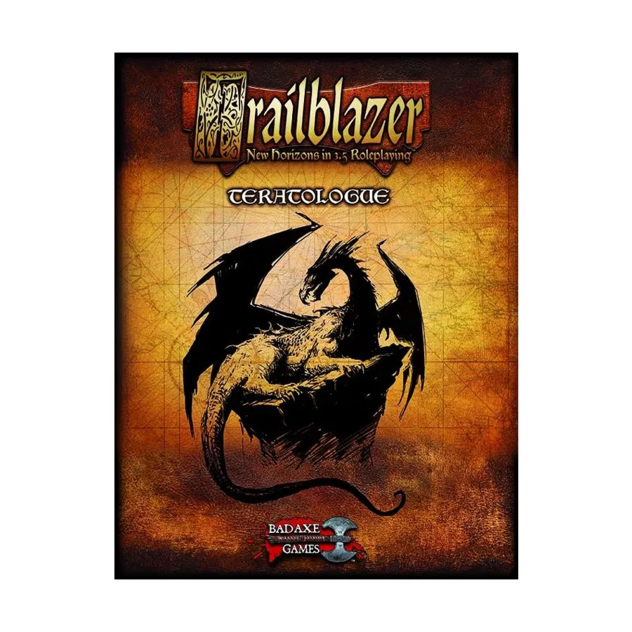 

Trailblazer - Teratologue, Fantasy Supplements (Badaxe) (d20), мягкая обложка