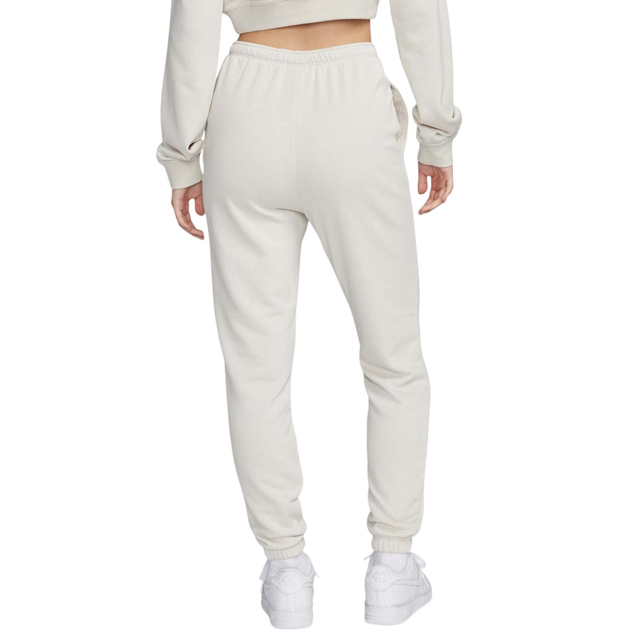 Спортивные брюки (WMNS) Nike Sportswear Chill Terry Slim High Waisted French Terry Sweatpants Asia Sizing 'Light Orewood Brown', бежевый — фото 2