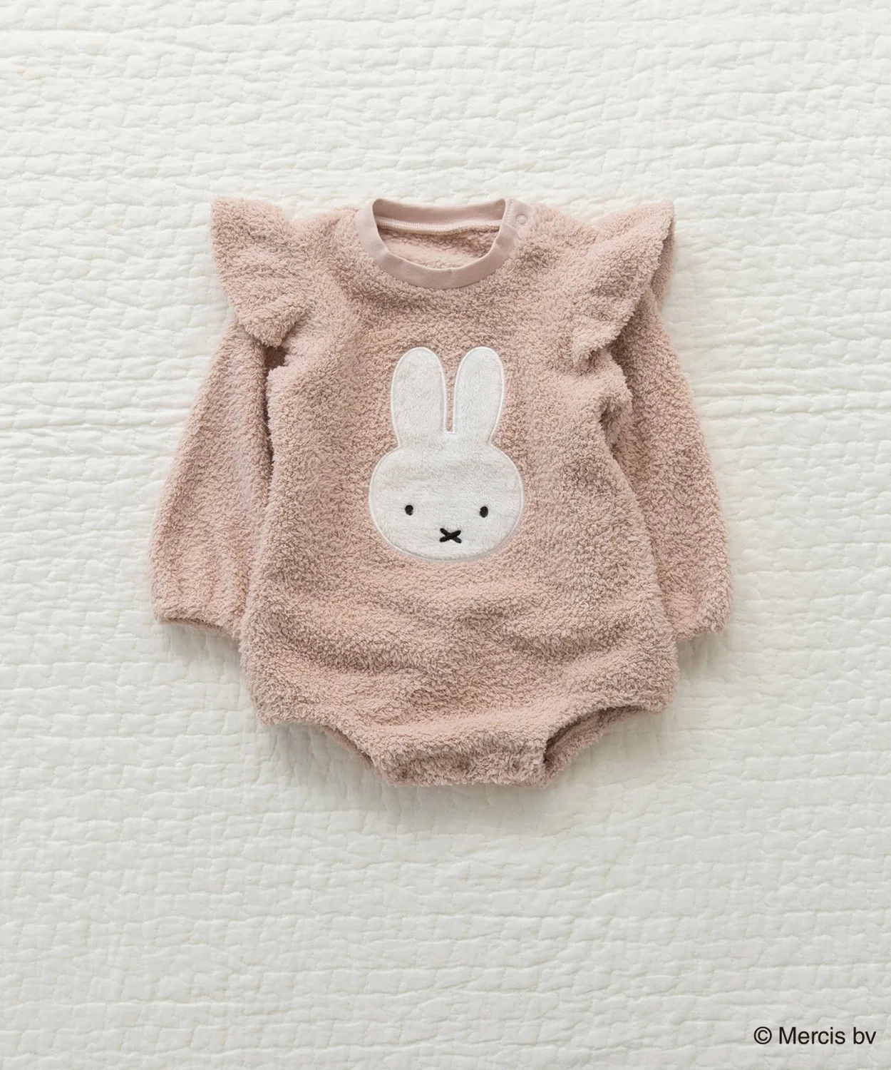 Комбинезон Miffy флисовый розовый — фото 3