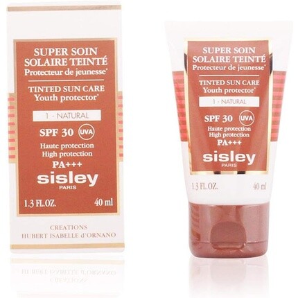 Солнцезащитный крем Super Soin Solaire Spf30 3, янтарный, 40 мл, Sisley — фото 2
