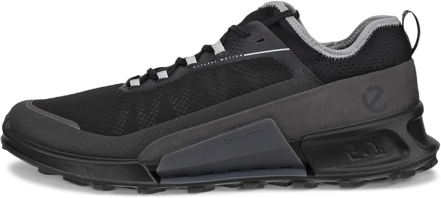 Мужские кроссовки для бега по пересеченной местности ECCO Biom 2.1 Low из текстиля, Black Magnet — фото 2