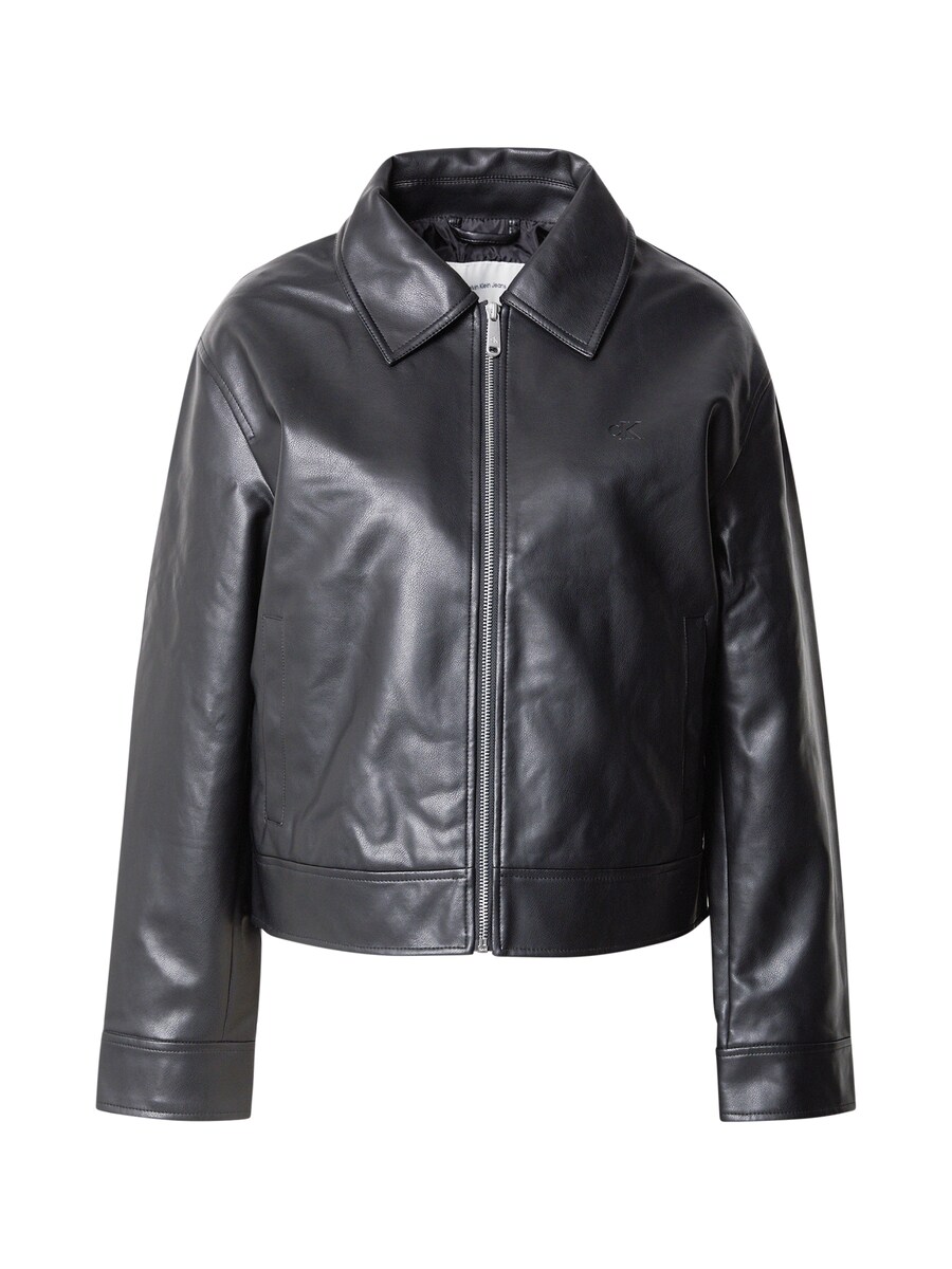 

Кожаная куртка Calvin Klein Jeans Between-Season Jacket, черный