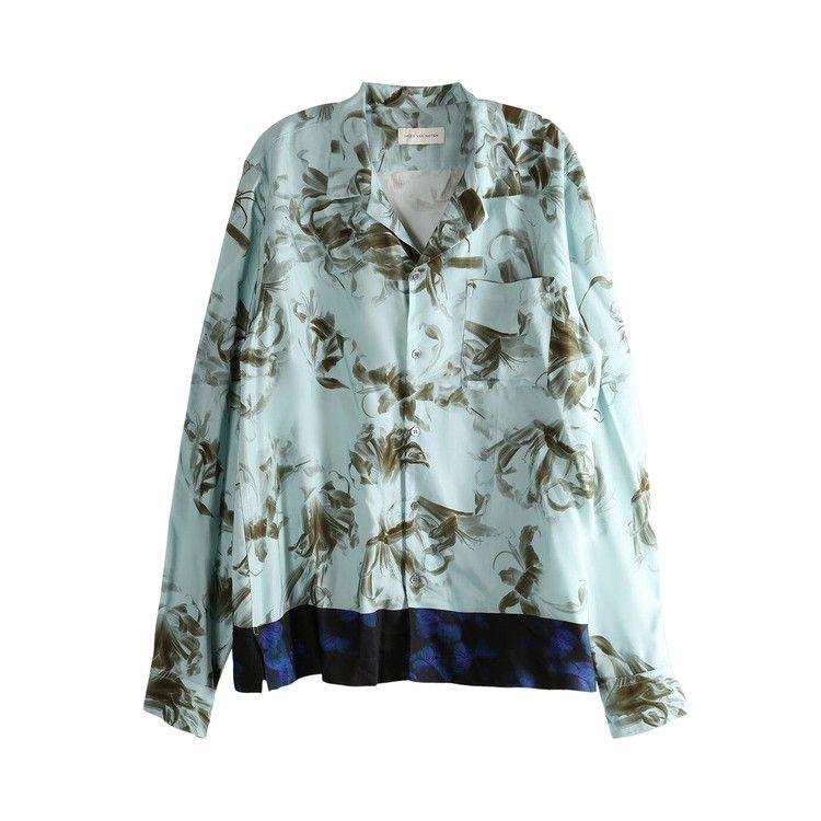 

Рубашка Dries Van Noten Carlty Shirt, Mint
