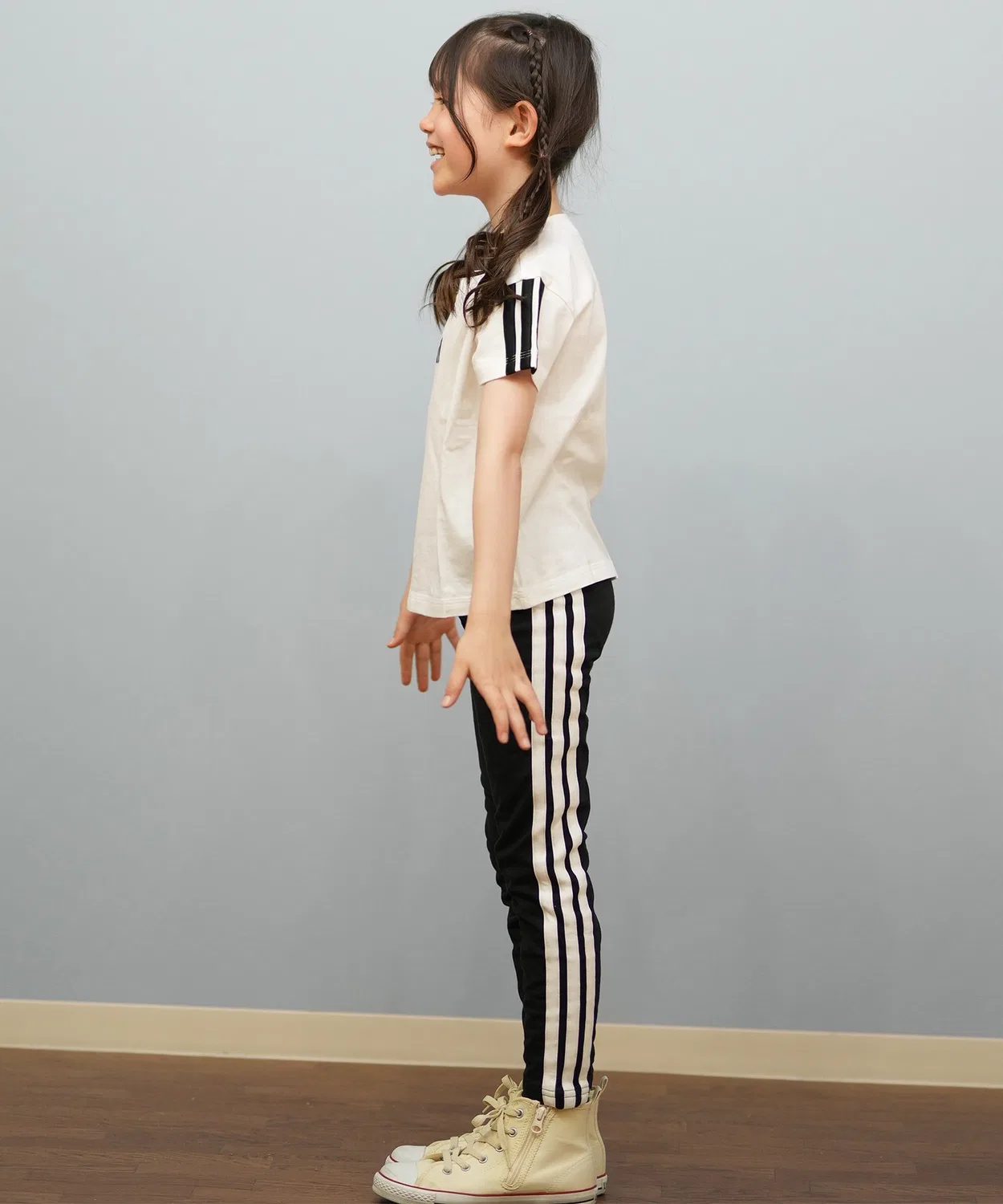 Леггинсы детские adidas K ESS 3ST, черные — фото 4